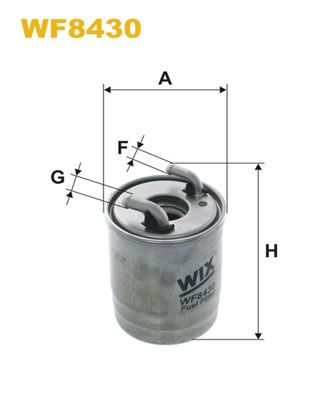 WIX FILTERS Топливный фильтр WF8430